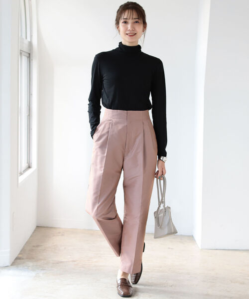 B:MING by BEAMS(ビーミングバイビームス)の「B:MING by BEAMS / シアー タートル プルオーバー 21AW(Tシャツ/カットソー・レディース・ブラック/グレー系/イエロー系・ONESIZE)」の9枚目の写真