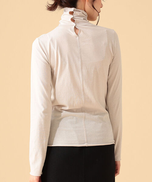 B:MING by BEAMS(ビーミングバイビームス)の「B:MING by BEAMS / シアー タートル プルオーバー 21AW(Tシャツ/カットソー・レディース・ブラック/グレー系/イエロー系・ONESIZE)」の16枚目の写真