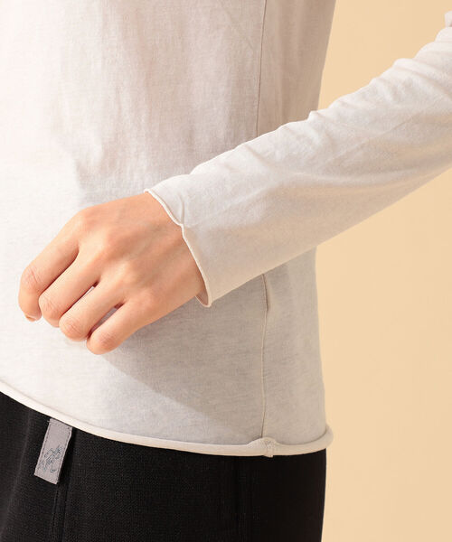 B:MING by BEAMS(ビーミングバイビームス)の「B:MING by BEAMS / シアー タートル プルオーバー 21AW(Tシャツ/カットソー・レディース・ブラック/グレー系/イエロー系・ONESIZE)」の19枚目の写真