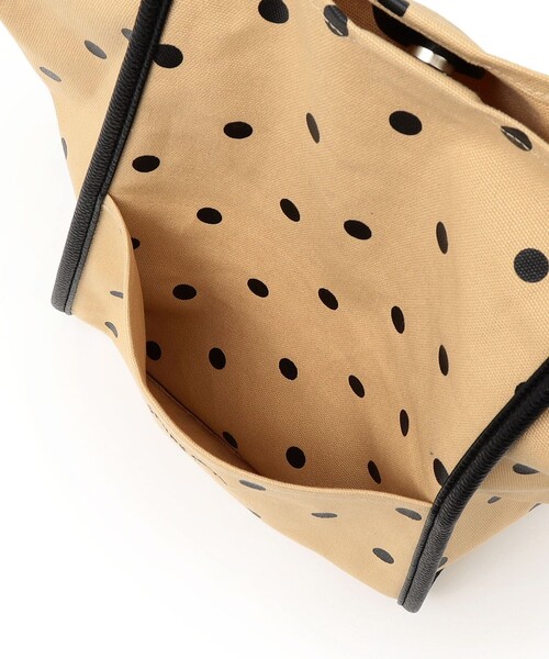 SHIPS any(シップス エニィ)の「SHIPS any: 2WAY ドット マルシェ トートバッグ(トートバッグ・レディース・ブラック/ベージュ・ONE SIZE)」の3枚目の写真