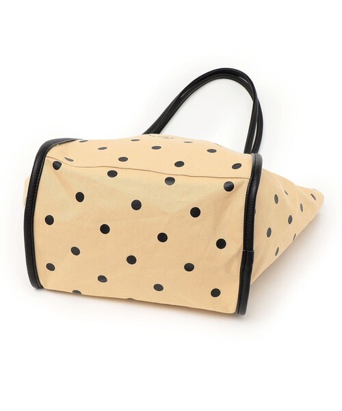 SHIPS any(シップス エニィ)の「SHIPS any: 2WAY ドット マルシェ トートバッグ(トートバッグ・レディース・ブラック/ベージュ・ONE SIZE)」の17枚目の写真