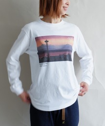 MANASTASH | MANASTASH/マナスタッシュ　W's PHOTO L/S TEE 'SUNSET'　ウィメンズ　フォトロンＴ　サンセット(Tシャツ/カットソー)