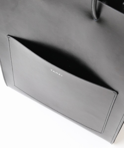 YAHKI（ヤーキ）の「【YAHKI /ヤーキ】WFACE SHOPPING BAG：ショッピングバッグ◆（トートバッグ・レディース・ブラック/ホワイト系その他・FREE）」の9枚目の写真