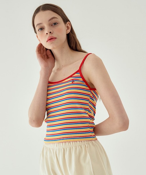 DEARSTALKER（ディアストーカー）の「DEARSTALKER／パイピングボーダーキャミ　2957525（キャミソール・レディース・その他1/その他2・FREE）」の9枚目の写真