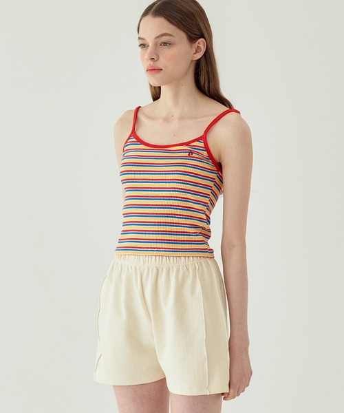 DEARSTALKER（ディアストーカー）の「DEARSTALKER／パイピングボーダーキャミ　2957525（キャミソール・レディース・その他1/その他2・FREE）」の4枚目の写真