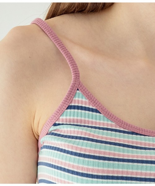 DEARSTALKER（ディアストーカー）の「DEARSTALKER／パイピングボーダーキャミ　2957525（キャミソール・レディース・その他1/その他2・FREE）」の12枚目の写真