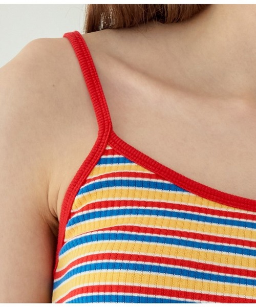 DEARSTALKER（ディアストーカー）の「DEARSTALKER／パイピングボーダーキャミ　2957525（キャミソール・レディース・その他1/その他2・FREE）」の10枚目の写真