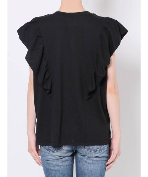 Ungrid（アングリッド）の「フリルデザインタンクトップ（Tシャツ/カットソー・レディース・オフホワイト/ブラック/カーキ・FREE）」の21枚目の写真