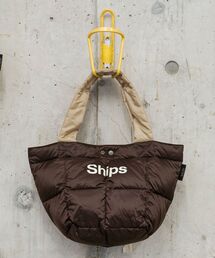 【WEB限定/SHIPS別注】TAION: リバーシブル ダウン トート バッグ (エコバッグ/サブバッグ)