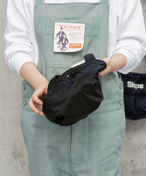 TAION(タイオン)の「【WEB限定/SHIPS別注】TAION: リバーシブル ダウン トート バッグ (エコバッグ/サブバッグ)(エコバッグ/サブバッグ・メンズ・オフホワイト/ブラック/ブラウン/ベージュ/オリーブ/ネイビー・ONE SIZE)」の20枚目の写真