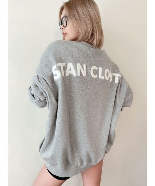 GYDA（ジェイダ）の「STAN CLOUTスウェットTOPS（スウェット・レディース・ベージュ/グレー/マスタード・FREE）」の2枚目の写真