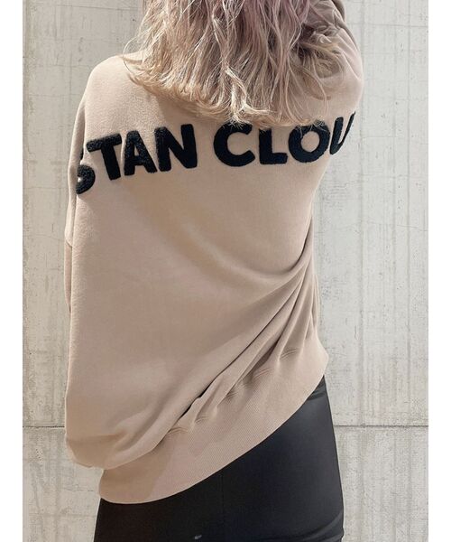 GYDA（ジェイダ）の「STAN CLOUTスウェットTOPS（スウェット・レディース・ベージュ/グレー/マスタード・FREE）」の4枚目の写真