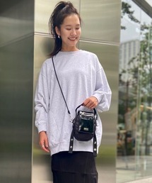 DIESEL | レディース スウェット バック刺繍 トレーナー(スウェット)