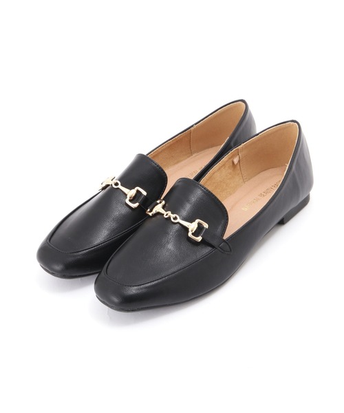 NATURAL BEAUTY BASIC（ナチュラルビューティーベーシック）の「ライトビットローファー（パンプス・レディース・ブラック/ダークブラウン/ベージュ・SMALL/MEDIUM/LARGE）」の6枚目の写真