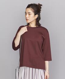 BEAUTY&YOUTH UNITED ARROWS | BY サイドスリット7分袖 カットソー(Tシャツ/カットソー)