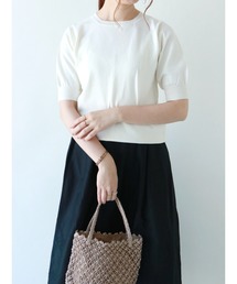 Te chichi | 【UVカット】バックパールニットプルオーバー(ニット/セーター)