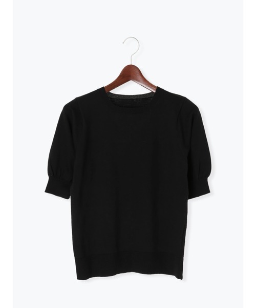 Te chichi（テチチ）の「【UVカット】バックパールニットプルオーバー（ニット/セーター・レディース・グレー/ブラック/オフホワイト・ﾌﾘ-）」の14枚目の写真