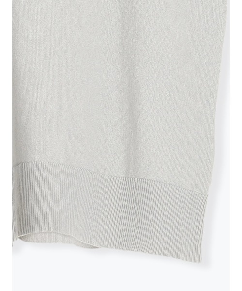 Te chichi（テチチ）の「【UVカット】バックパールニットプルオーバー（ニット/セーター・レディース・グレー/ブラック/オフホワイト・ﾌﾘ-）」の7枚目の写真