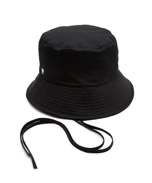 MACK BARRY(マクベリー)の「【MACK BARRY/マクバリー】STRAP BUCKET HAT ストラップバケットハット(ハット・メンズ・ブラック・FREE)」の6枚目の写真