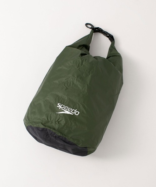 Speedo（スピード）の「Speedo/ハイドロエアウォータープルーフ ナイロンバッグ13L（エコバッグ/サブバッグ・レディース・ブラック/カーキ・FREE）」の2枚目の写真