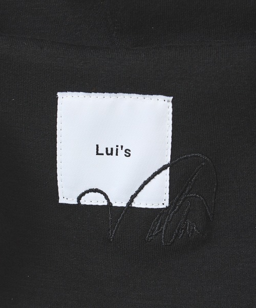 Lui's（ルイス）の「【NBNG×Lui's】 配色切替フーディー（パーカー・メンズ・ブラック・FREE）」の22枚目の写真