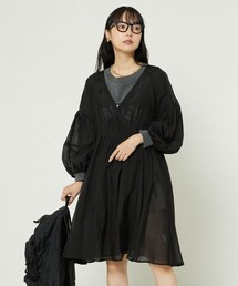 FREAK'S STORE | シアーカシュクールミニワンピース(ワンピース)
