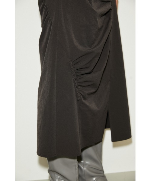 THROW by SLY（スローバイスライ）の「THROW SHIRRING DESIGN L/SK シャーリングデザイン ロングスカート（スカート・レディース・ライトブルー/グレー・1/0）」の19枚目の写真