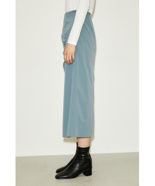 THROW by SLY（スローバイスライ）の「THROW SHIRRING DESIGN L/SK シャーリングデザイン ロングスカート（スカート・レディース・ライトブルー/グレー・1/0）」の14枚目の写真