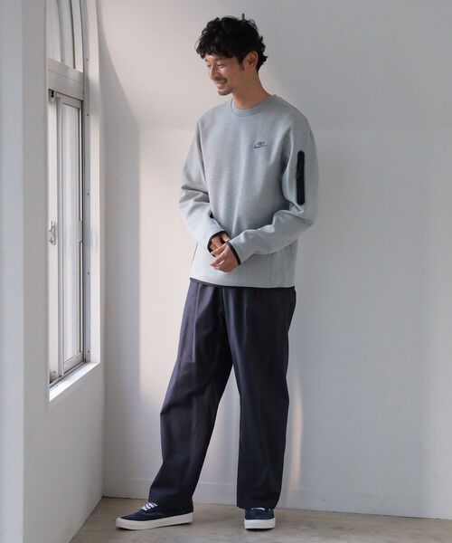 B:MING by BEAMS（ビーミングバイビームス）の「GRAMICCI / BACK SATAIN WIDE PANTS（その他パンツ・メンズ・ネイビー/オリーブ・SMALL/MEDIUM/LARGE）」の5枚目の写真