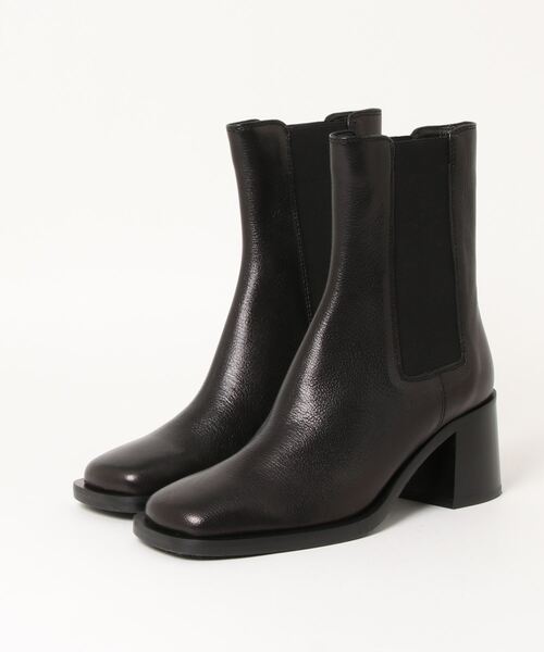 FABIO RUSCONI（ファビオルスコーニ）の「FABIO RUSCONI / LOLITA 1405 / スクエアトゥサイドゴアショートブーツ（ブーツ・レディース・アイボリー/ブラック・39/37/38/36）」の6枚目の写真