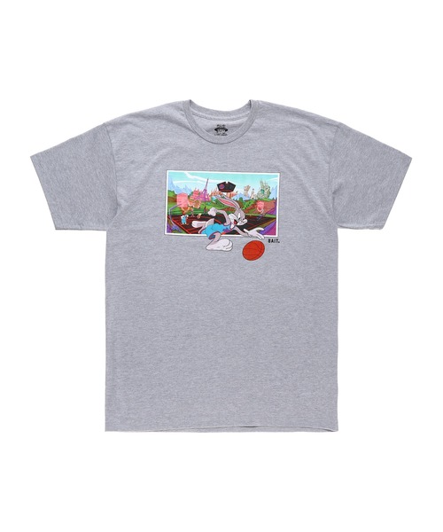 BAIT（ベイト）の「【2108_SPJ】SPACEJAM2 JBUGS DRIBBLE TEE 216-SPJ-TEE-001（Tシャツ/カットソー・メンズ・グレー・LARGE/X-LARGE/XX-LARGE/MEDIUM）」の8枚目の写真