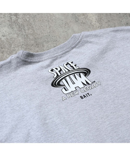 BAIT（ベイト）の「【2108_SPJ】SPACEJAM2 JBUGS DRIBBLE TEE 216-SPJ-TEE-001（Tシャツ/カットソー・メンズ・グレー・LARGE/X-LARGE/XX-LARGE/MEDIUM）」の7枚目の写真