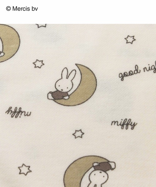 Miffy（ ミッフィー）の「【Miffy】お月さまミッフィー 上下セットルームウェア（ルームウェア/パジャマ・レディース・ネイビー/オフホワイト/チャコールグレー・M/L）」の6枚目の写真