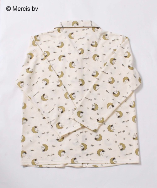 Miffy（ ミッフィー）の「【Miffy】お月さまミッフィー 上下セットルームウェア（ルームウェア/パジャマ・レディース・ネイビー/オフホワイト/チャコールグレー・M/L）」の16枚目の写真