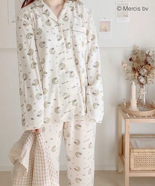 Miffy（ ミッフィー）の「【Miffy】お月さまミッフィー 上下セット