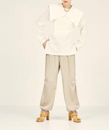 BRACTMENT | ＜BRACTMENT(ブラクトメント)＞BM ビッグカラー スリット ロンT / 襟(Tシャツ/カットソー)