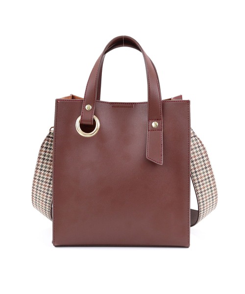 T・S・L（ティーエスエル）の「スクエア2WAYバッグ（トートバッグ・レディース・ブラック/ベージュ/ブラウン/カーキ・FREE）」の22枚目の写真