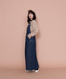 【LEE/リー】オーバーオールスカート LL6128-300 / LL6128-168/ LL6128-175/ LL6128-136/ LL6128-124 マキシ丈デニムスカート