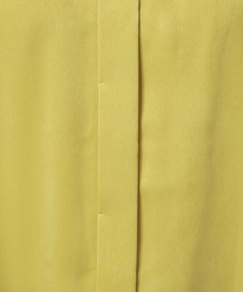 closet story(クローゼットストーリー)の「<closet story(クローゼットストーリー)>ネックサテン ブラウス(シャツ/ブラウス・レディース・イエロー/ロイヤルブルー/ブラック・FREE)」の15枚目の写真
