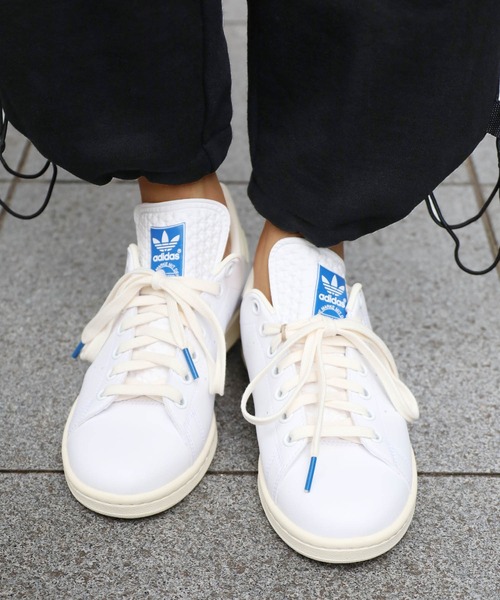 adidas（アディダス）の「adidas/アディダス STAN SMITH ORIGINALS スタンスミス スニーカー（スニーカー・メンズ・ホワイト・23.5cm/24.5cm/26.5cm/27.5cm/23.0cm/24.0cm/25.0cm/26.0cm/27.0cm/28.0cm）」の4枚目の写真