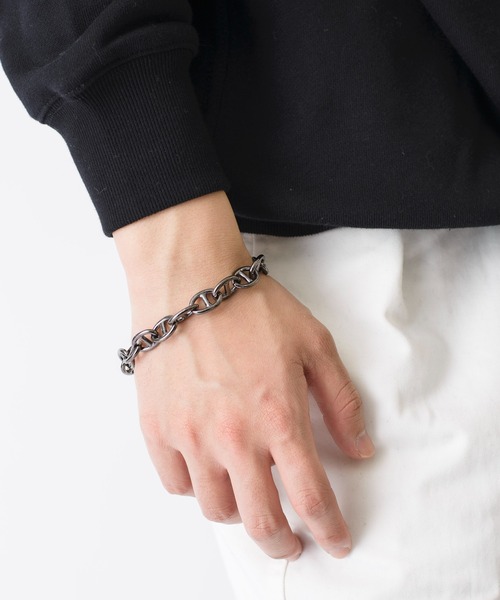 NUMBER (N)INE（ナンバーナイン）の「【NUMBER (N)INE】シルバー999 シルバー999 ボリュームチェーン ジュエリーブレス（ブレスレット・メンズ・ブラック系1/ブラック系2/ブラック系3/シルバー系1/シルバー系2/シルバー系3・FREE）」の14枚目の写真
