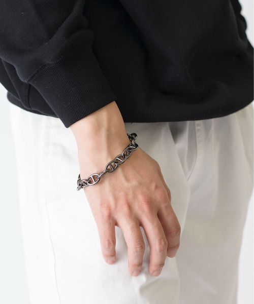 NUMBER (N)INE（ナンバーナイン）の「【NUMBER (N)INE】シルバー999 シルバー999 ボリュームチェーン ジュエリーブレス（ブレスレット・メンズ・ブラック系1/ブラック系2/ブラック系3/シルバー系1/シルバー系2/シルバー系3・FREE）」の15枚目の写真