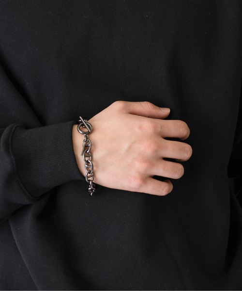 NUMBER (N)INE（ナンバーナイン）の「【NUMBER (N)INE】シルバー999 シルバー999 ボリュームチェーン ジュエリーブレス（ブレスレット・メンズ・ブラック系1/ブラック系2/ブラック系3/シルバー系1/シルバー系2/シルバー系3・FREE）」の16枚目の写真