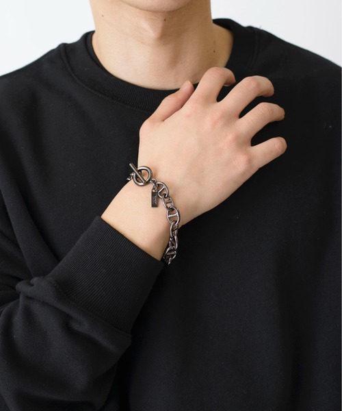 NUMBER (N)INE（ナンバーナイン）の「【NUMBER (N)INE】シルバー999 シルバー999 ボリュームチェーン ジュエリーブレス（ブレスレット・メンズ・ブラック系1/ブラック系2/ブラック系3/シルバー系1/シルバー系2/シルバー系3・FREE）」の17枚目の写真