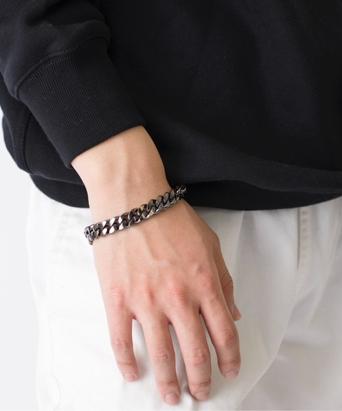 NUMBER (N)INE（ナンバーナイン）の「【NUMBER (N)INE】シルバー999 シルバー999 ボリュームチェーン ジュエリーブレス（ブレスレット・メンズ・ブラック系1/ブラック系2/ブラック系3/シルバー系1/シルバー系2/シルバー系3・FREE）」の19枚目の写真