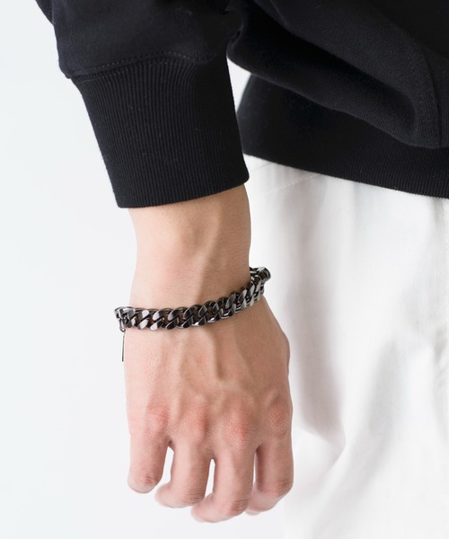 NUMBER (N)INE（ナンバーナイン）の「【NUMBER (N)INE】シルバー999 シルバー999 ボリュームチェーン ジュエリーブレス（ブレスレット・メンズ・ブラック系1/ブラック系2/ブラック系3/シルバー系1/シルバー系2/シルバー系3・FREE）」の21枚目の写真