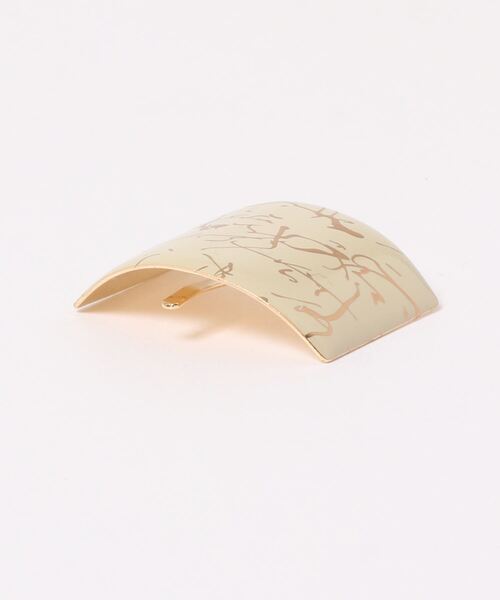 Port（ポート）の「モノトーン ペイント ポニーフック/ヘアカフ（ヘアピン・レディース・カーキ/アイボリー/ホワイト×ブラック/ブラック×ホワイト・FREE）」の5枚目の写真