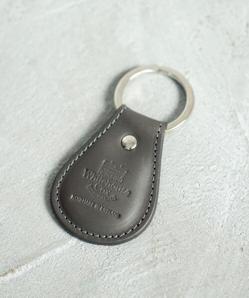WHITE HOUSE COX（ホワイトハウスコックス）の「【別注】<Whitehouse Cox×green label relaxing> キーリング（キーホルダー・メンズ・ライトブルー/ブラック/ネイビー/ダークグレー/ナチュラル/ケリー・FREE）」の3枚目の写真