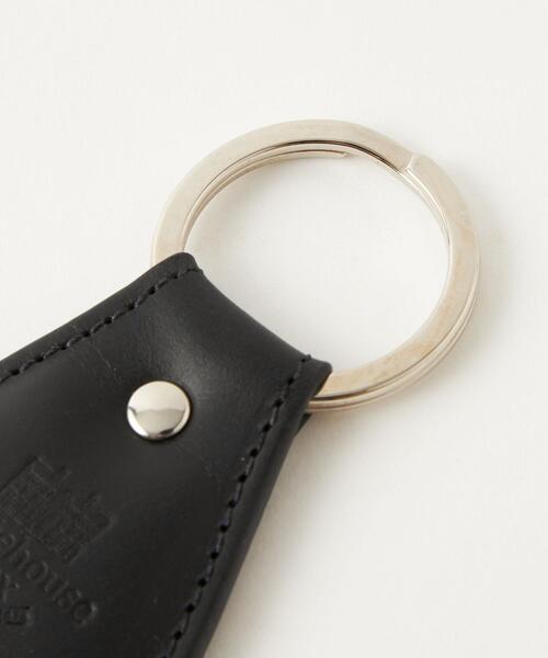 WHITE HOUSE COX（ホワイトハウスコックス）の「【別注】<Whitehouse Cox×green label relaxing> キーリング（キーホルダー・メンズ・ライトブルー/ブラック/ネイビー/ダークグレー/ナチュラル/ケリー・FREE）」の7枚目の写真