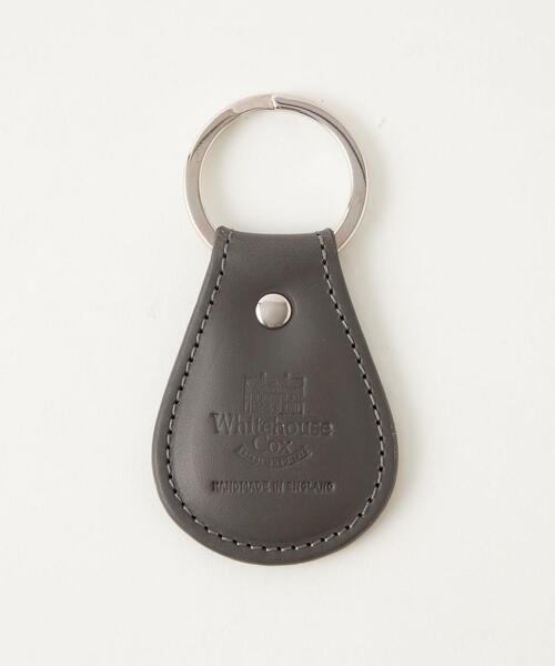 WHITE HOUSE COX（ホワイトハウスコックス）の「【別注】<Whitehouse Cox×green label relaxing> キーリング（キーホルダー・メンズ・ライトブルー/ブラック/ネイビー/ダークグレー/ナチュラル/ケリー・FREE）」の8枚目の写真